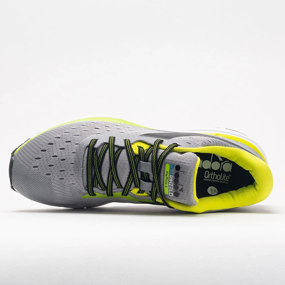 Diadora Mythos Blushield 6 Men's Alloy/Steel Gray/Black - Image 3