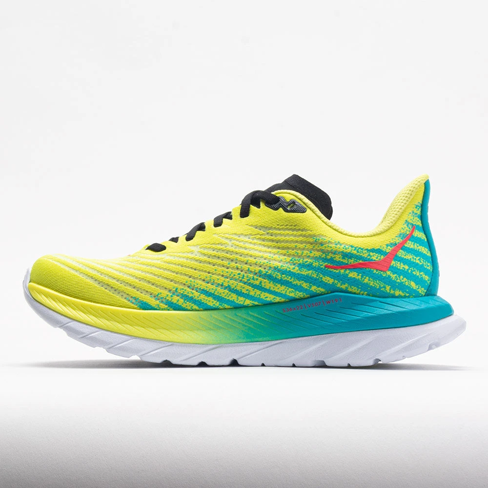 HOKA Mach 5 Women's Evening Primrose/Scuba Blue - Image 2