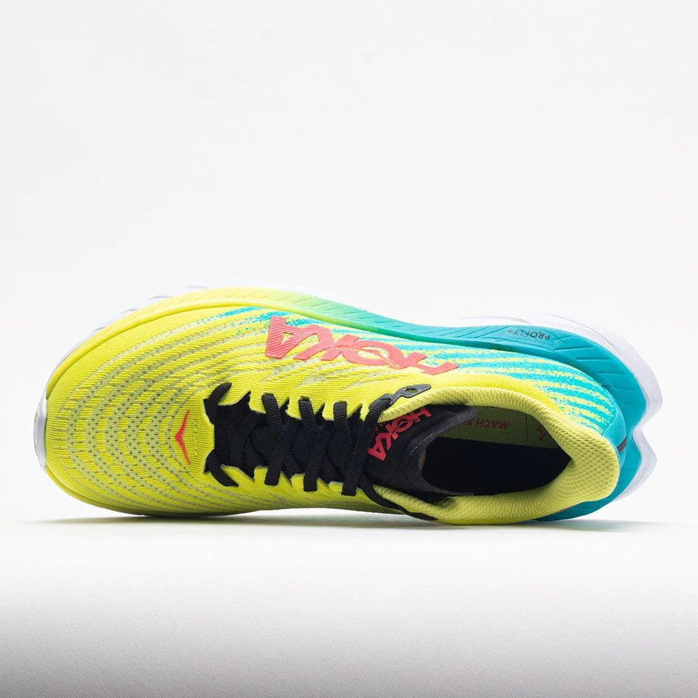 HOKA Mach 5 Women's Evening Primrose/Scuba Blue - Image 3