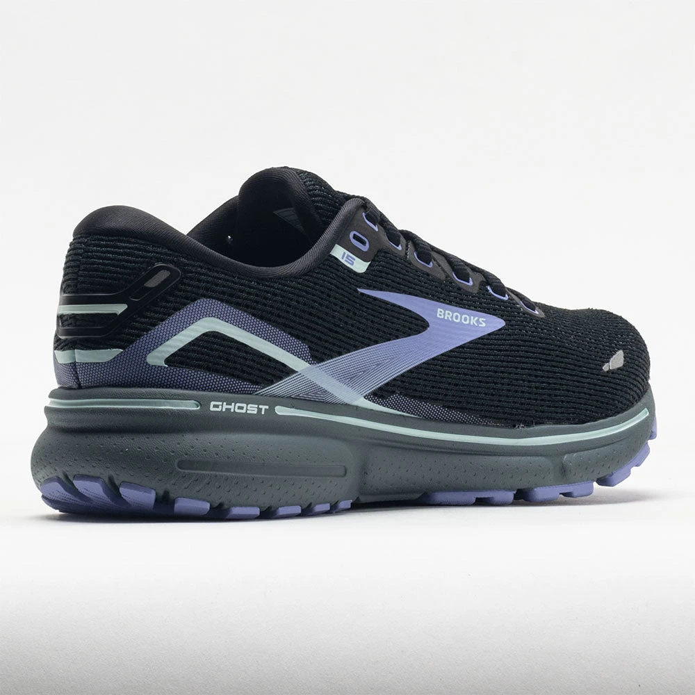 Brooks Ghost 15 Women's Black/Jacaranda/Salt - Image 6