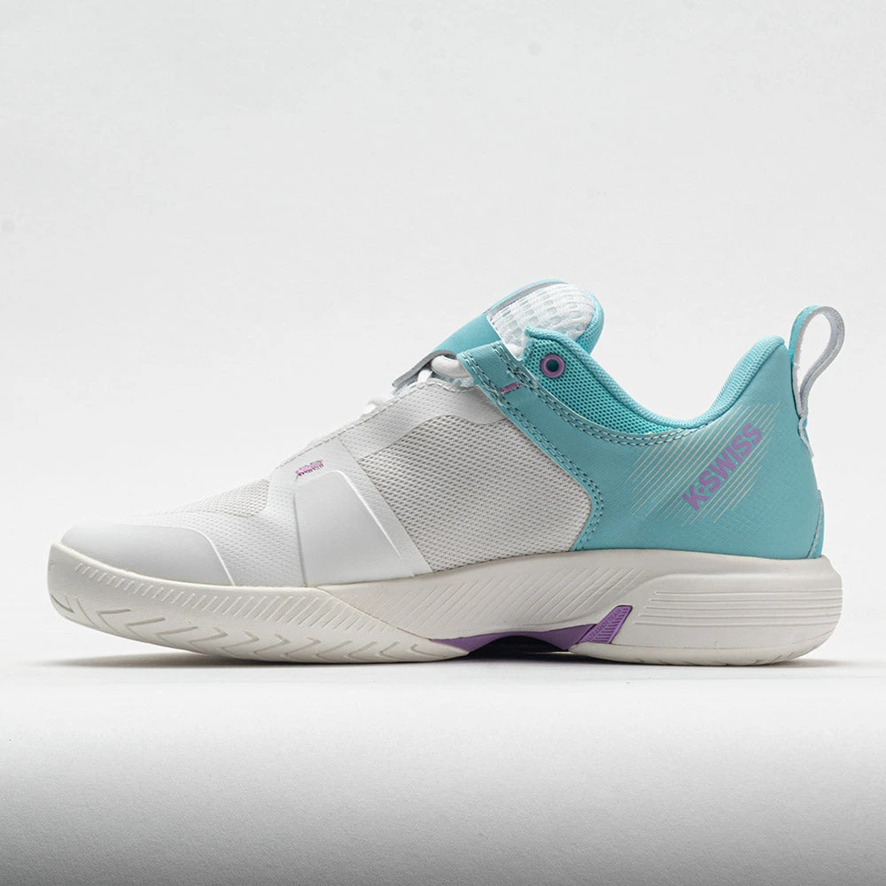 K-Swiss Ultrashot Team Women's Brilliant White/Angel Blue/Sheer Lilac - Image 2