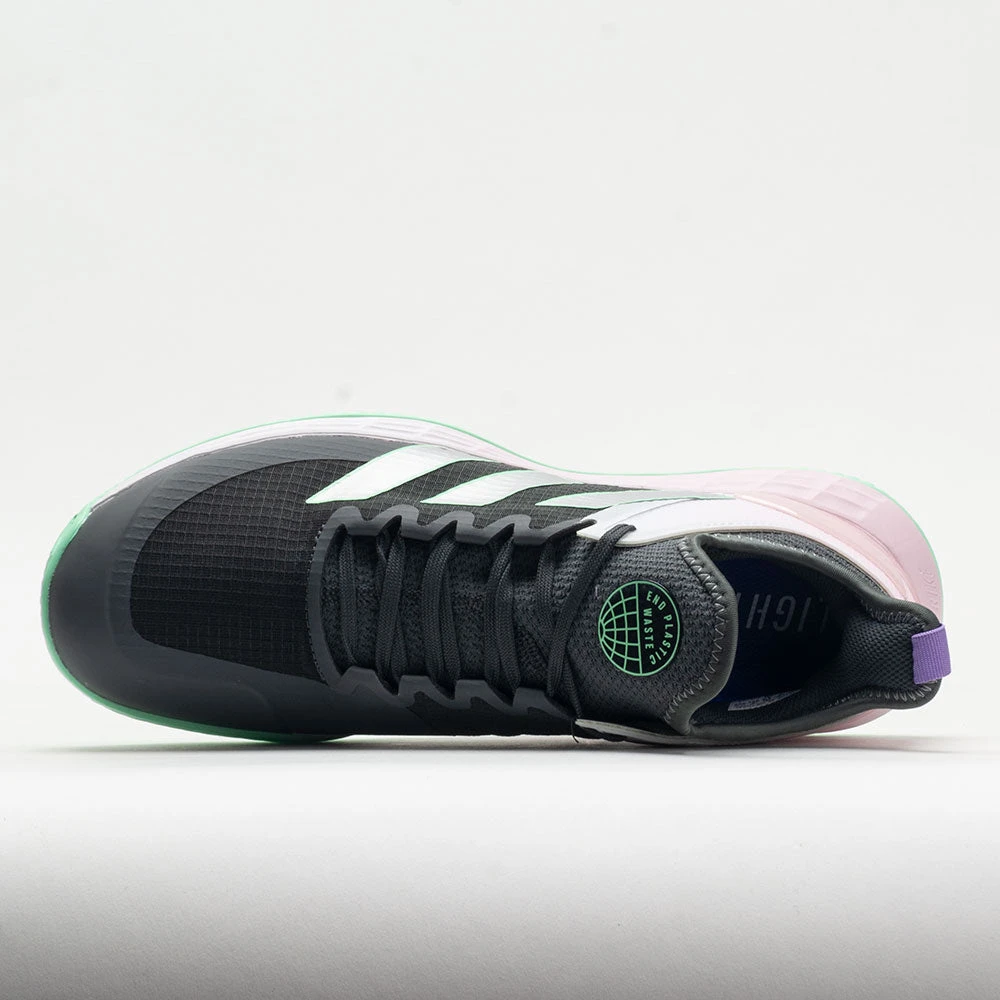 Adidas Adizero Ubersonic 4 Clay Women's Grey/Metallic/Violet Fusion - Image 3