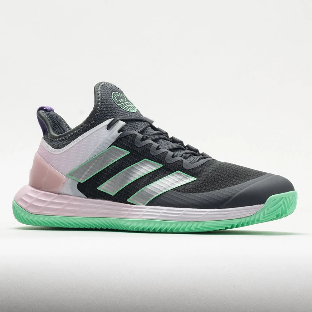 Adidas Adizero Ubersonic 4 Clay Women's Grey/Metallic/Violet Fusion - Image 5