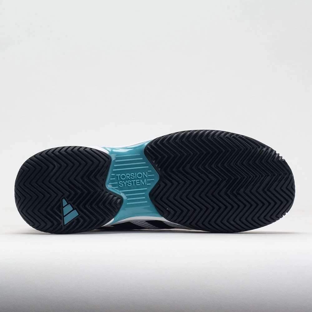 Adidas CourtJam Control Men's White/Black/Better Scarlet - Image 4