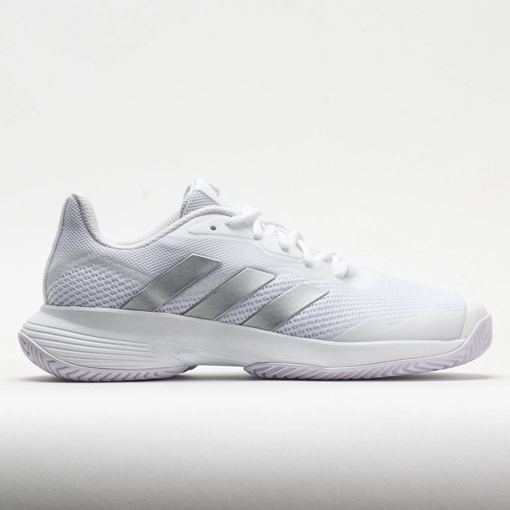 Adidas CourtJam Control Women's White/Silver Metallic/White