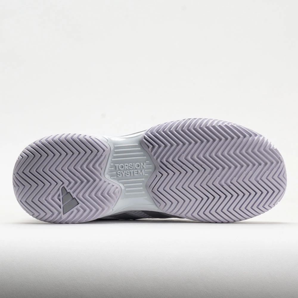 Adidas CourtJam Control Women's White/Silver Metallic/White - Image 4