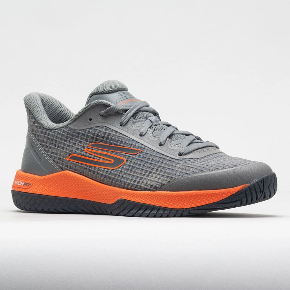 Skechers Viper Court Pro Men's Grey/Orange - Image 5