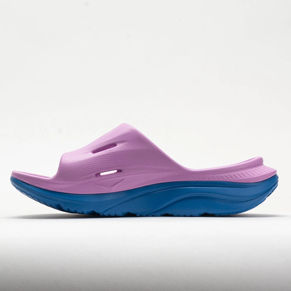 HOKA Ora Recovery Slide 3 Unisex Cyclamen/Coastal Sky - Image 3
