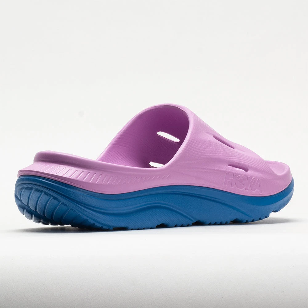 HOKA Ora Recovery Slide 3 Unisex Cyclamen/Coastal Sky - Image 6